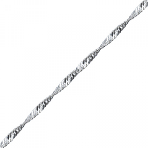 OLIVIE Stříbrný řetízek 60 cm TWIST 3534 Ag 925; ≤2,8 g.