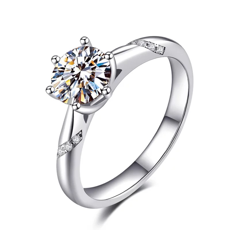 OLIVIE Stříbrný zásnubní prsten AMBER 4131 Velikost prstenů: 9 (EU: 59-61)