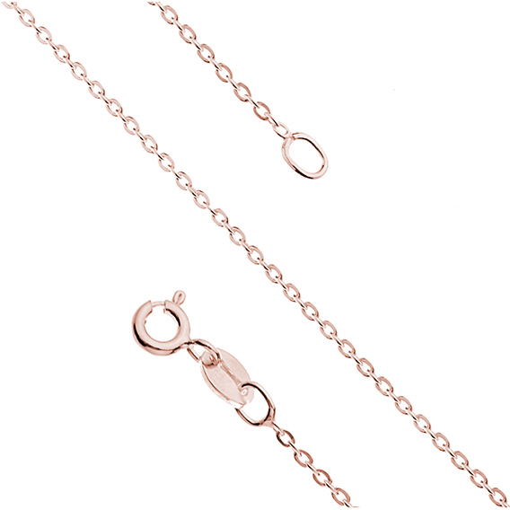 OLIVIE Stříbrný 50cm řetízek ROSE ANKER 4259 Ag 925; ≤1,3 g.