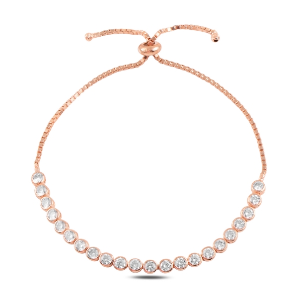OLIVIE Stříbrný posuvný náramek ROSE 4803 Ag 925; ≤6,7 g.