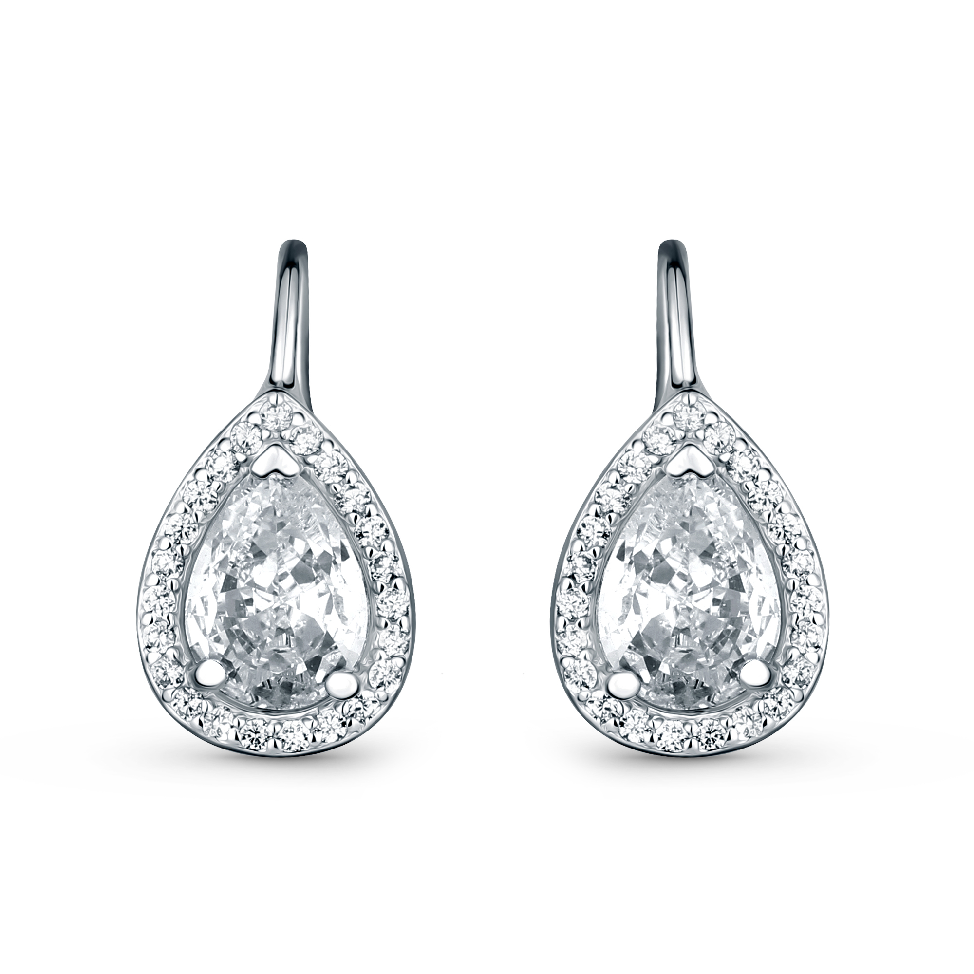 Olivie Stříbrné náušnice KAPKA 4851