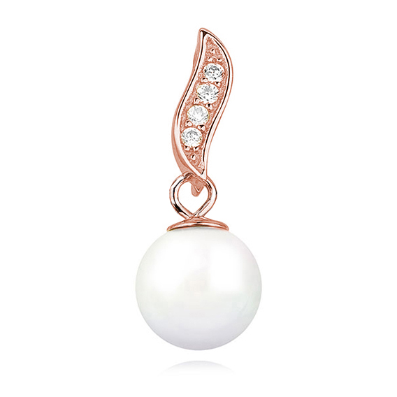 OLIVIE Stříbrný přívěsek PERLA ROSE 5056 Ag 925; ≤1,5 g.