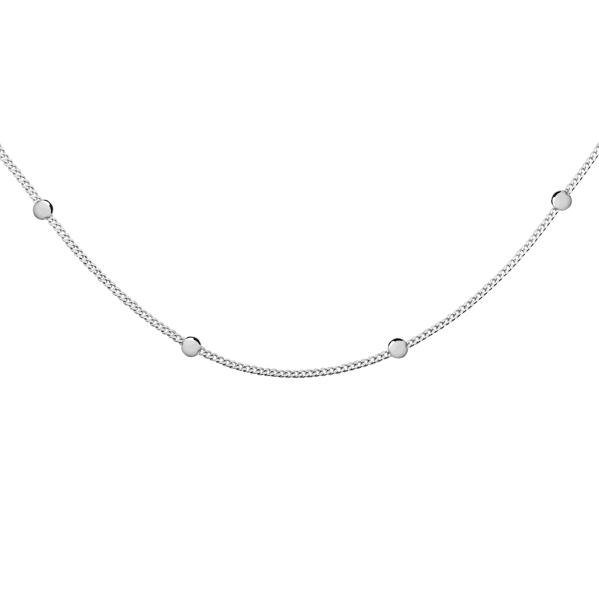 OLIVIE CHOKER kuličkový stříbrný řetízek MARRY 5252 Ag 925; ≤1,75 g.