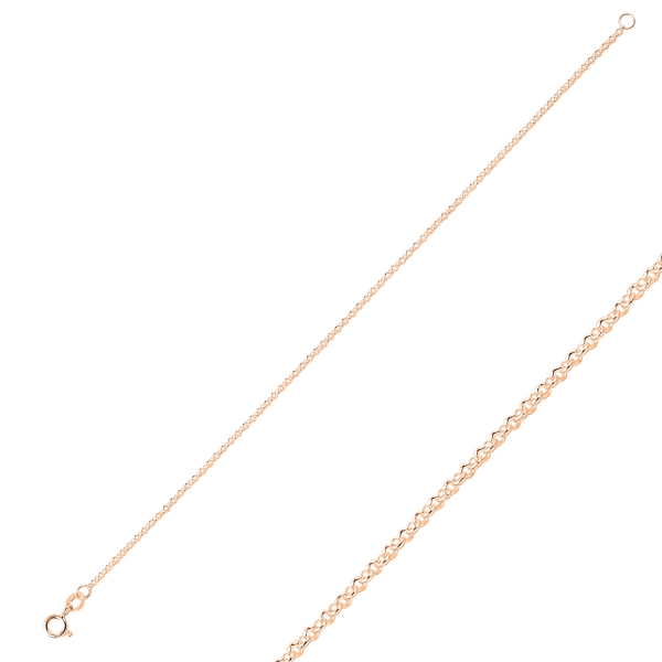 OLIVIE Stříbrný náramek 18cm ROSE 5725 Ag 925; ≤1,1 g.