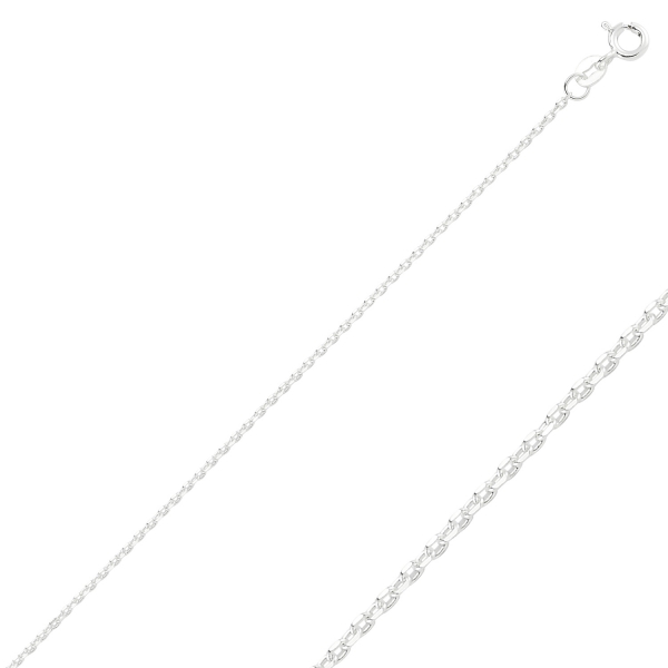 OLIVIE Stříbrný 70cm dlouhý řetízek TINA 5800 Ag 925; ≤3 g.