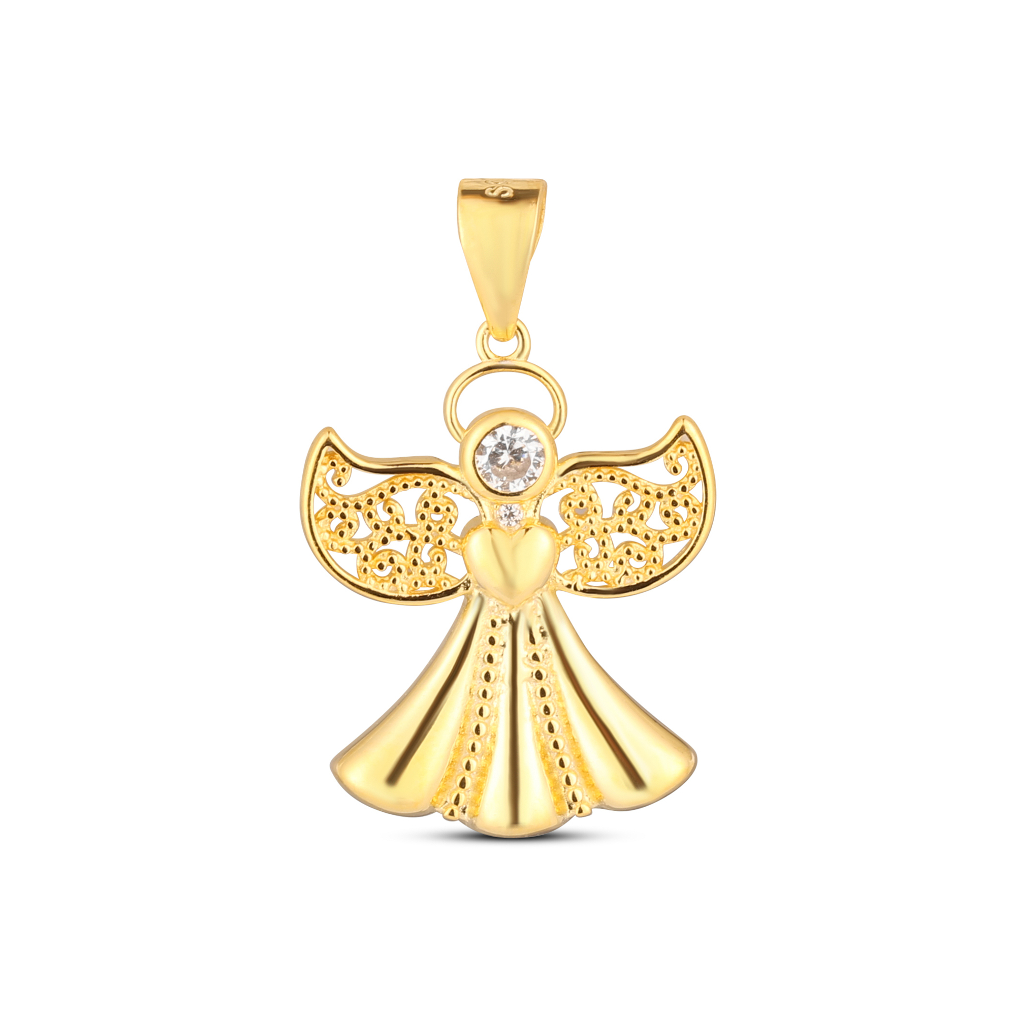 Olivie Stříbrný přívěsek ANDĚL GOLD 7913
