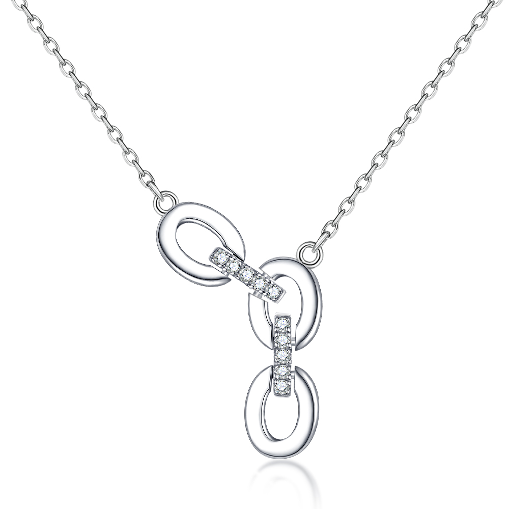 OLIVIE Stříbrný náhrdelník ŘETĚZ 7990 Ag 925; ≤3,4 g.