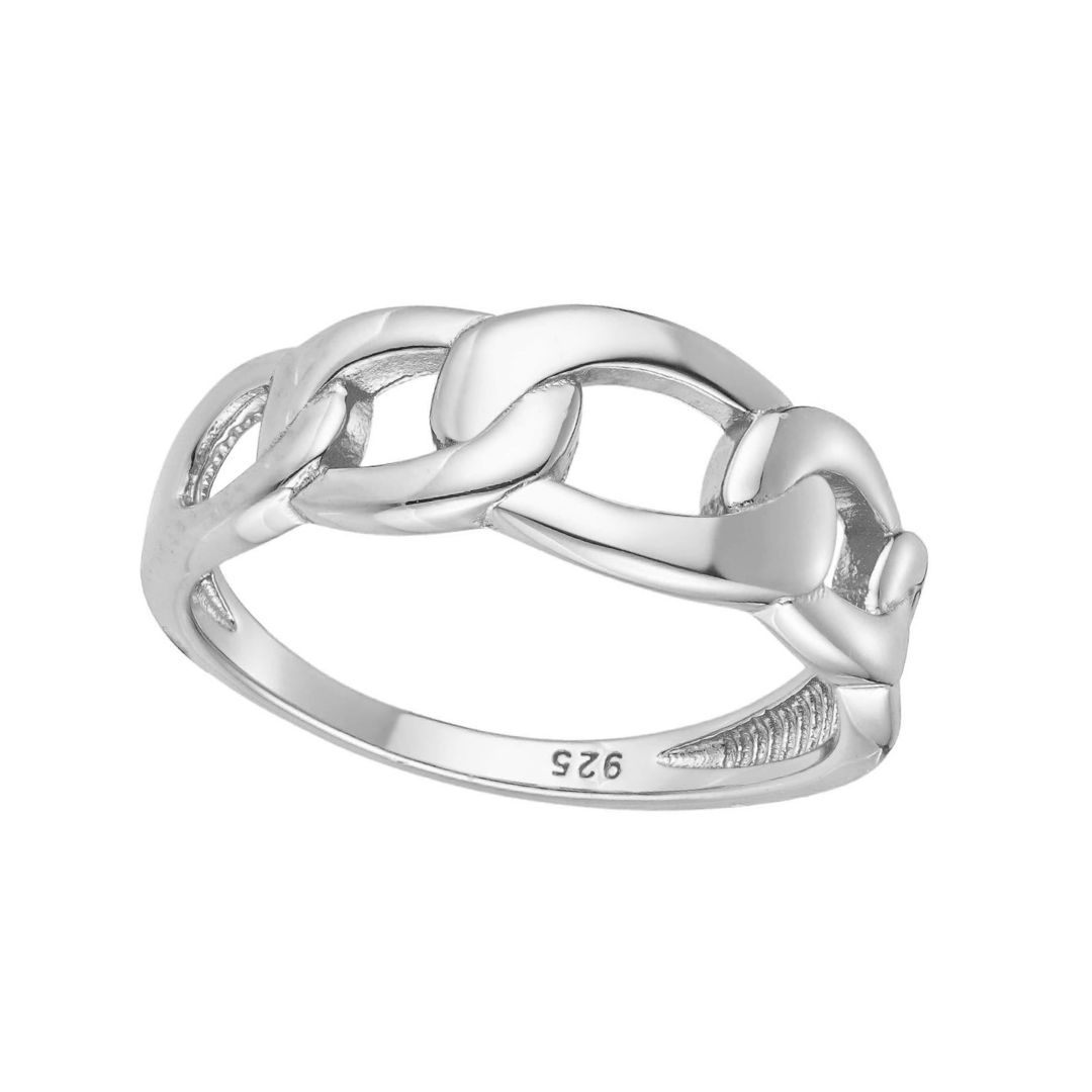 Olivie Stříbrný prsten ŘETĚZ 8846 Velikost prstenů: 7 (EU: 54-56)