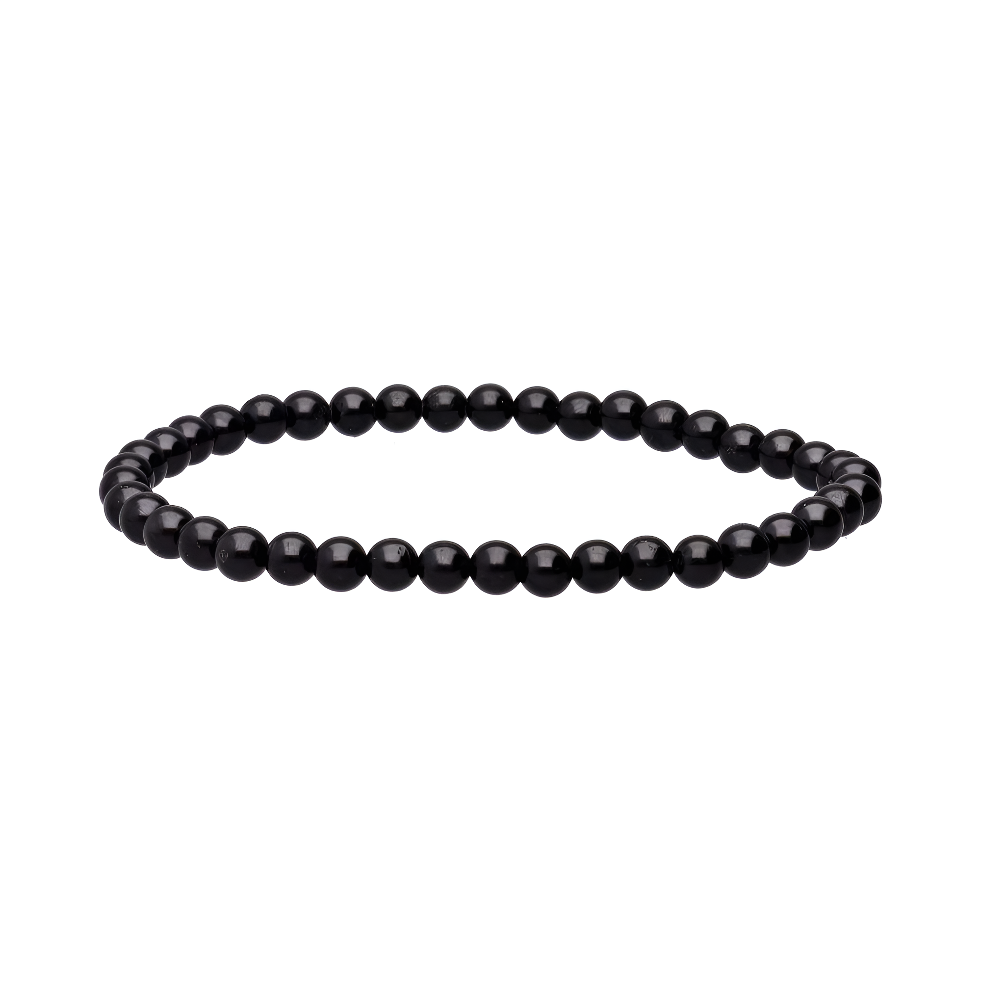 OLIVIE Náramek 4mm ČERNÝ TURMALÍN 9125 ≤6,5 g.
