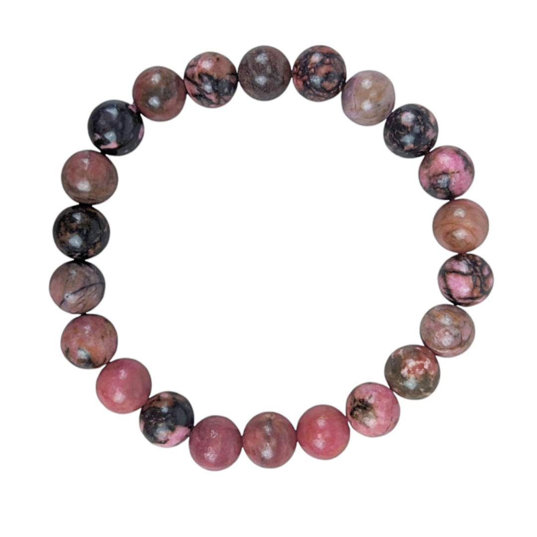 OLIVIE Náramek 8mm RODONIT 9142 ≤23 g.