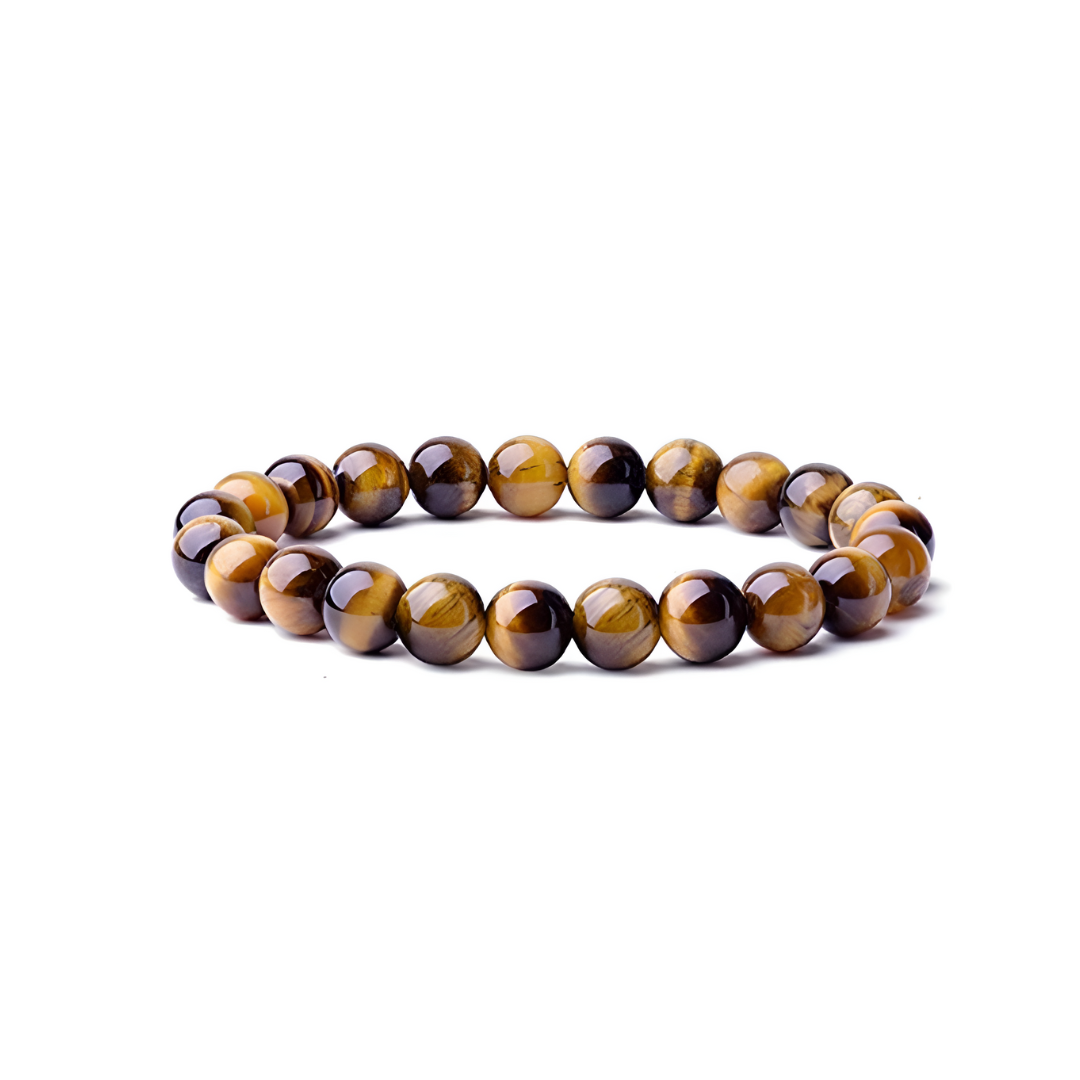 OLIVIE Náramek 8mm/16cm TYGŘÍ OKO 9165 ≤17 g.