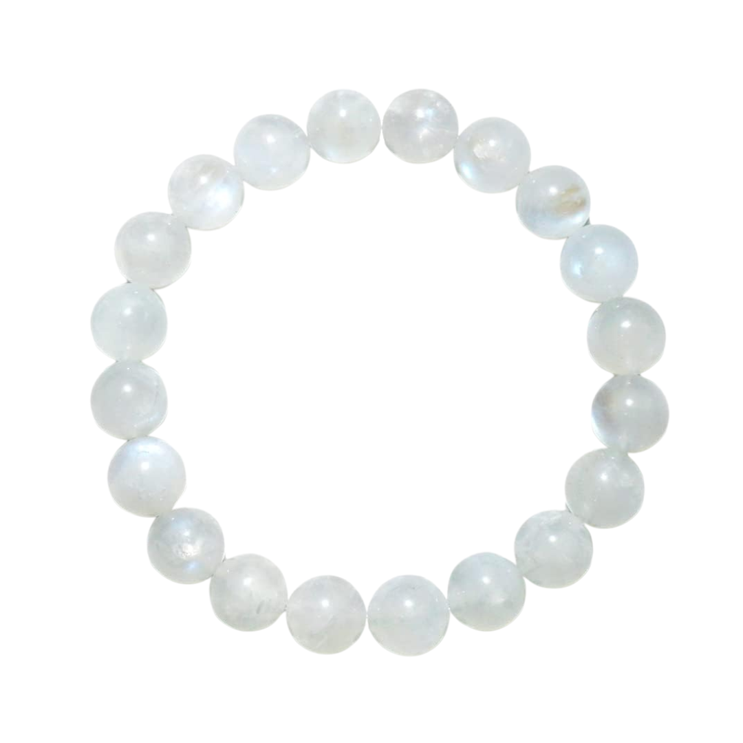 OLIVIE Náramek 8mm MĚSÍČNÍ KÁMEN 9169 ≤24 g.