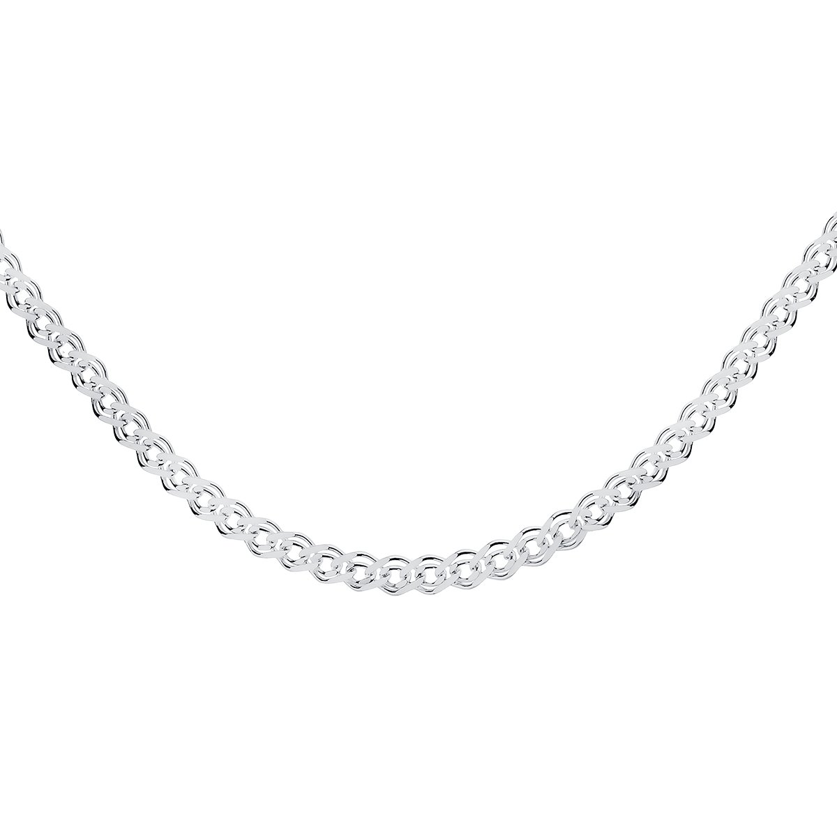 OLIVIE Stříbrný 3mm/55cm řetízek NONNA 9213 Ag 925; ≤4,8 g.