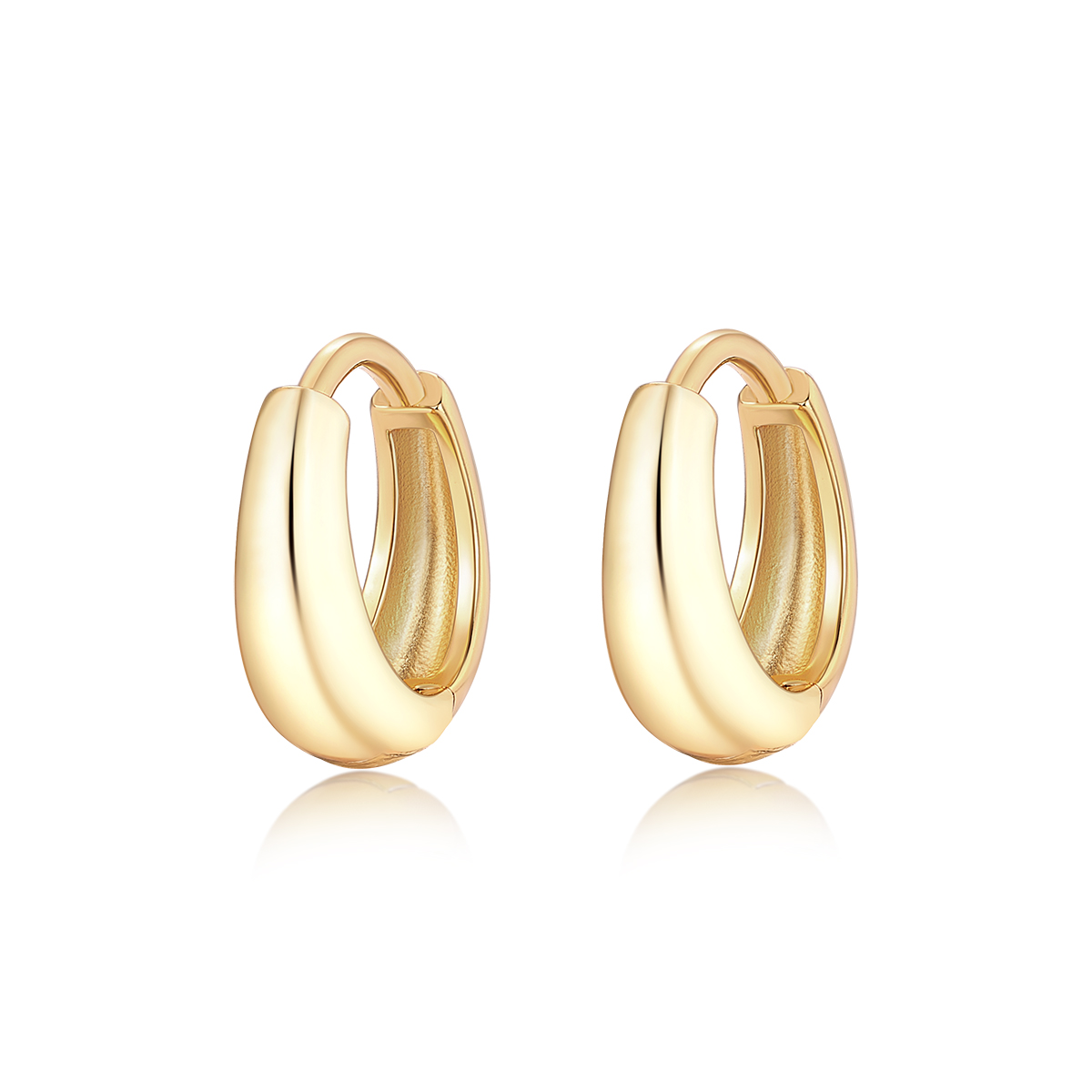 Olivie Stříbrné náušnice 12mm KRUHY 9287 Ag 925; ≤1,8 g.