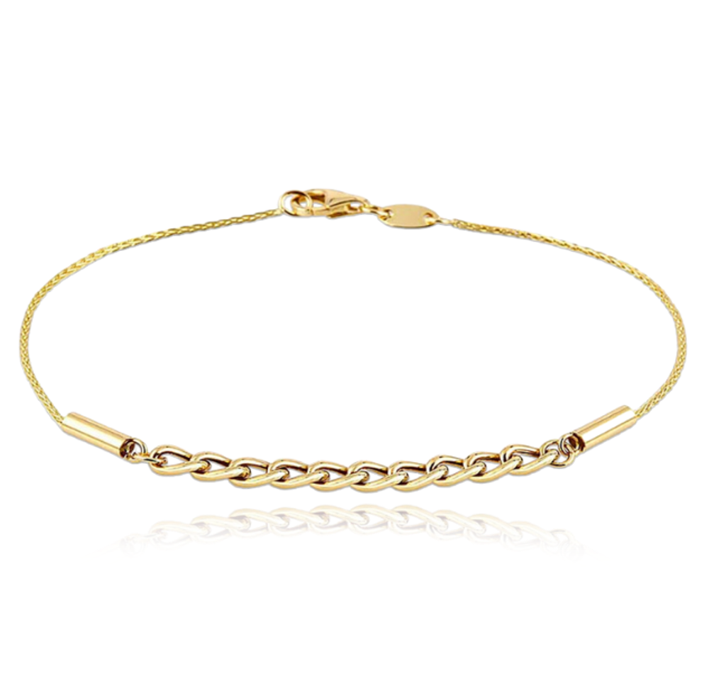 MINET Zlatý náramek Au 585/1000