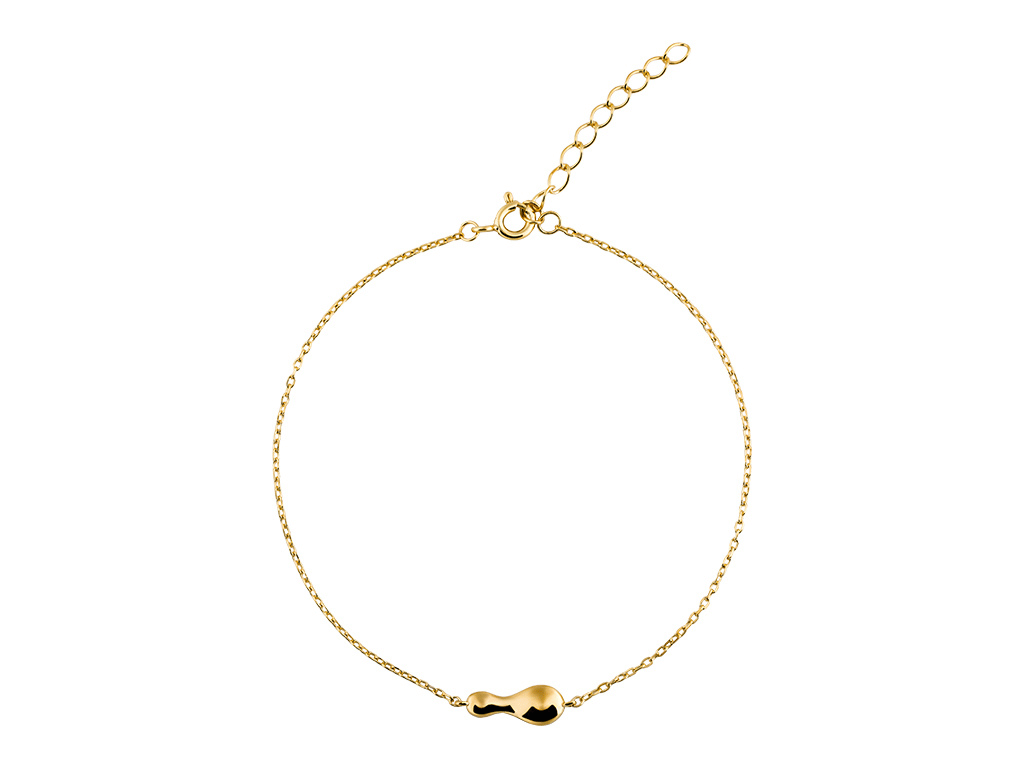Olivie Stříbrný náramek KAPKA GOLD 9459 Délka náramku: 16+3cm Ag 925; ≤1,3 g.