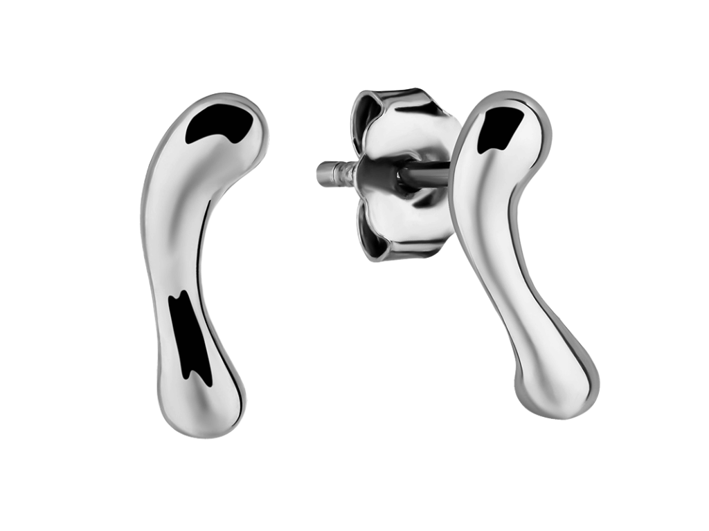 Olivie Stříbrné náušnice KAP MINI 9468 Ag 925; ≤1,3 g.