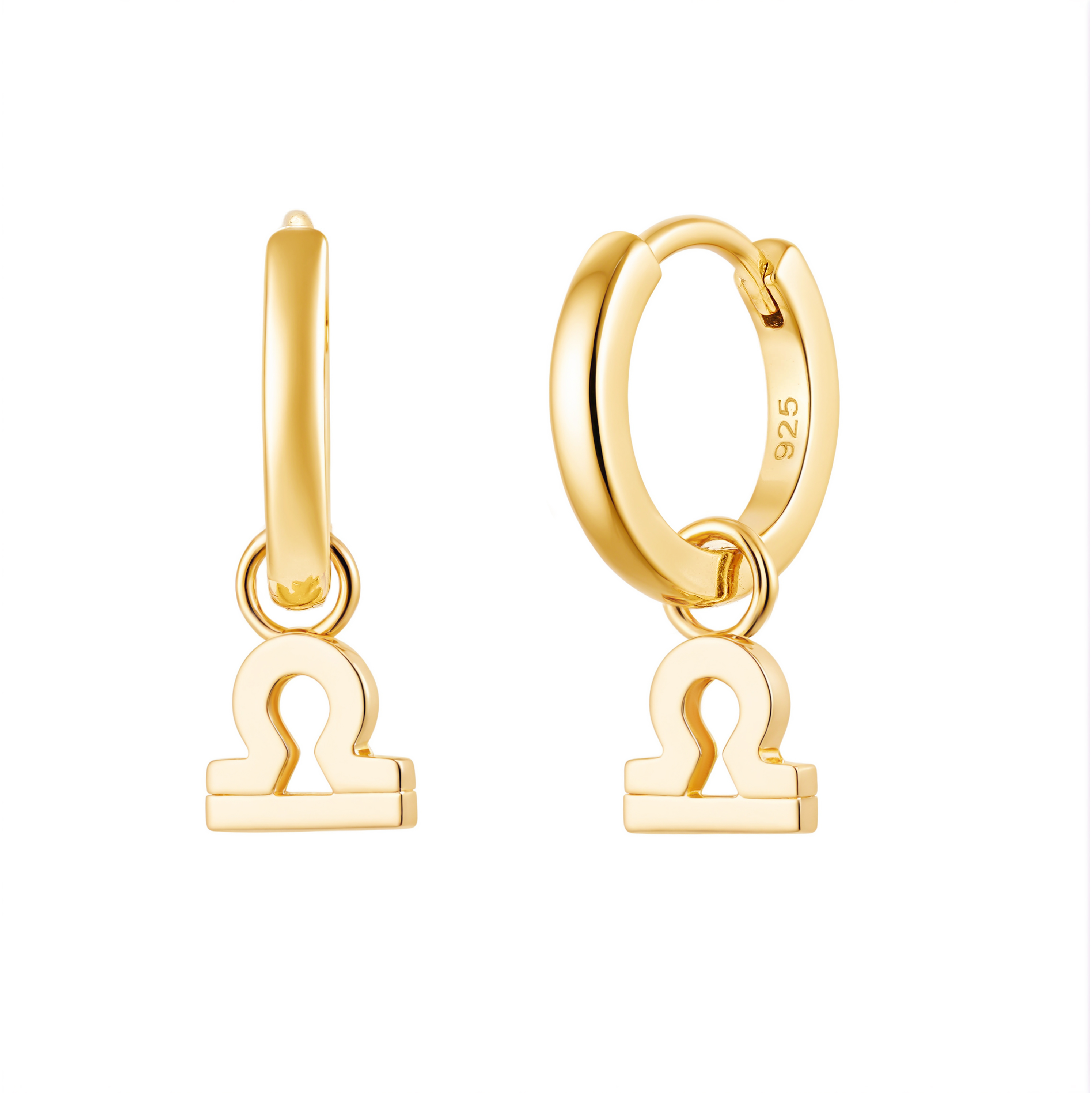 Olivie Stříbrné náušnice VÁHY GOLD 9593 Ag 925; ≤2,0 g.