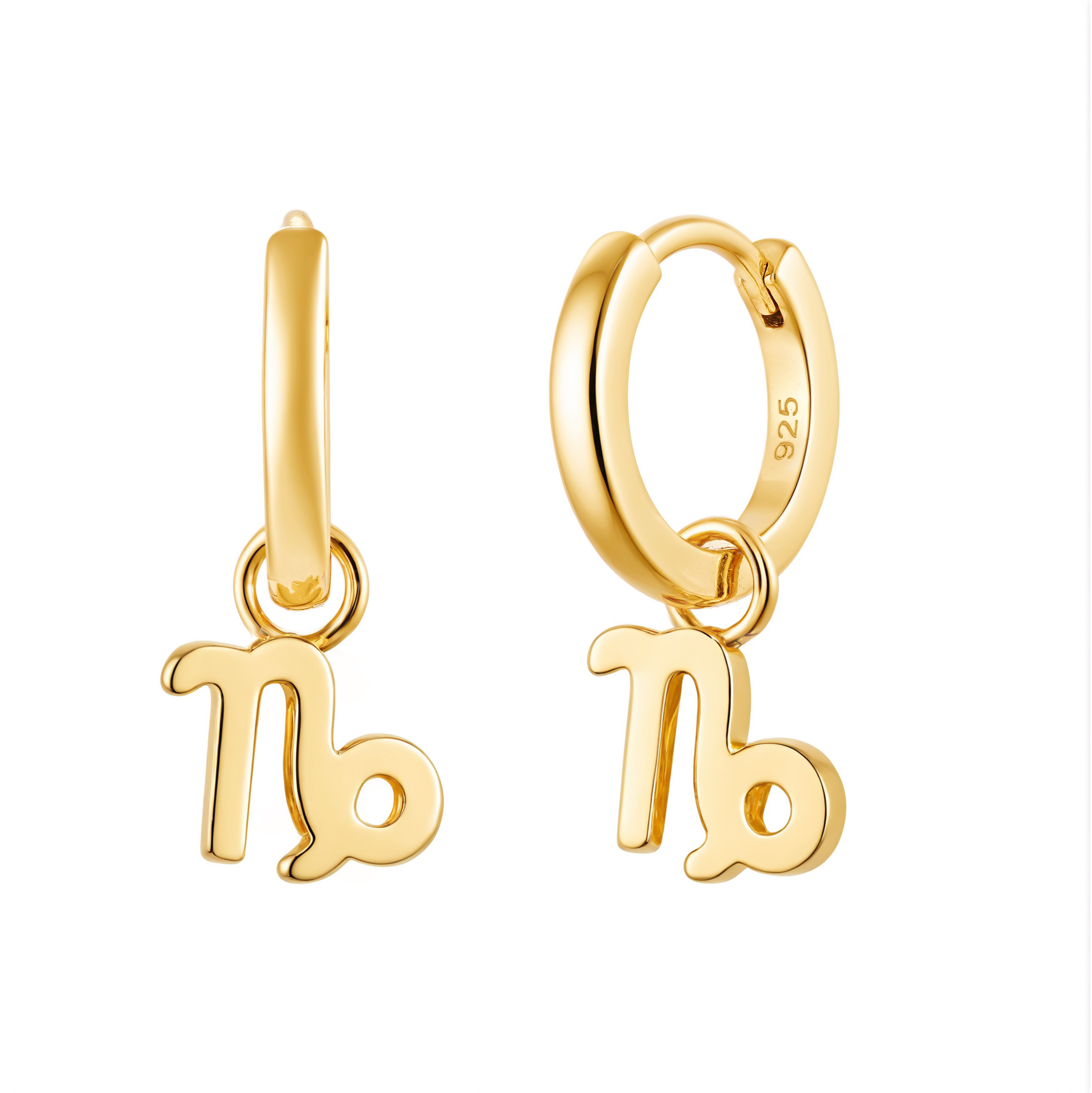 Olivie Stříbrné náušnice KOZOROH GOLD 9596 Ag 925; ≤2,2 g.