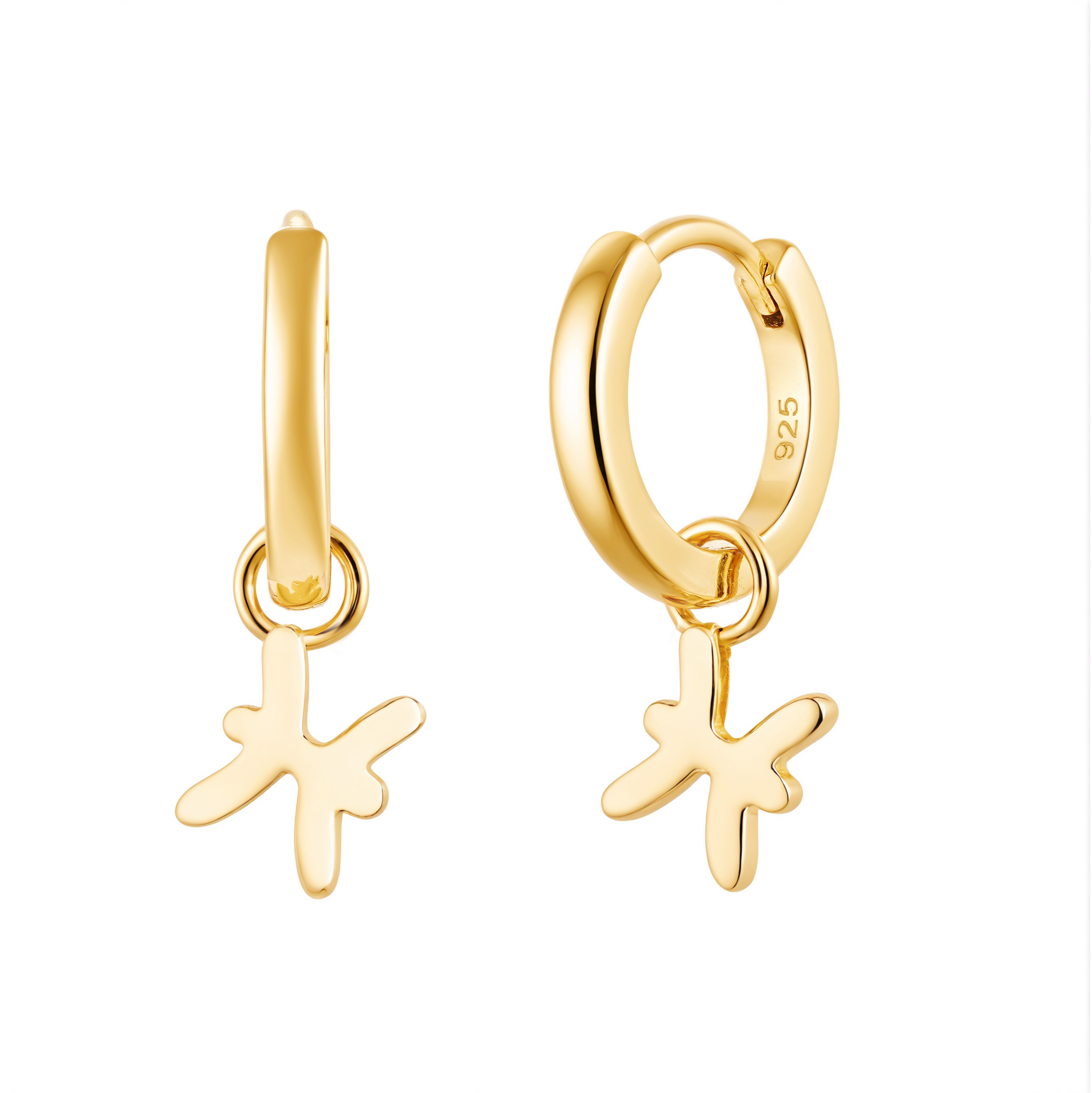 Olivie Stříbrné náušnice RYBY GOLD 9598 Ag 925; ≤1,9 g.