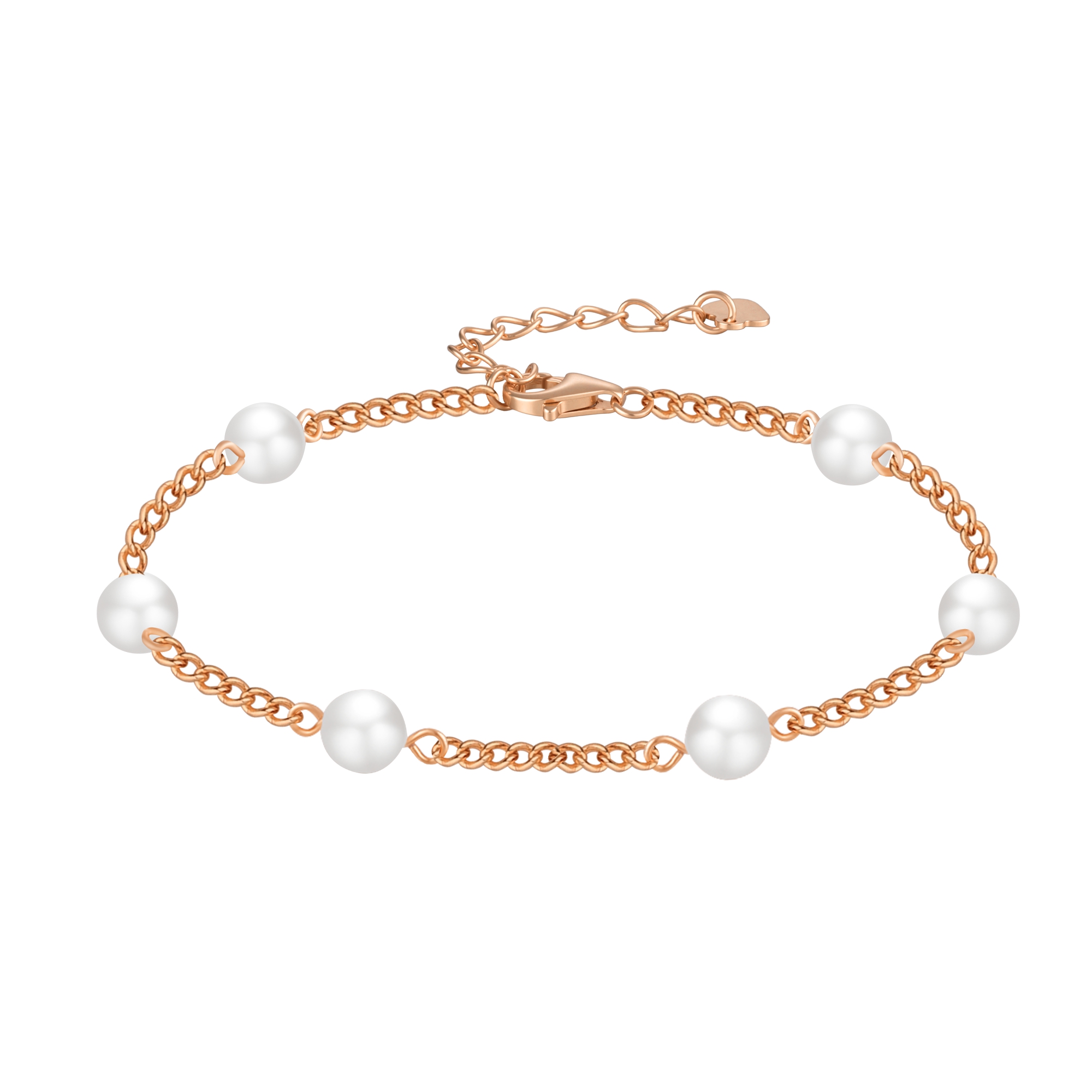 Olivie Stříbrný perlový náramek ROSE 9706 ≤2,9 g.