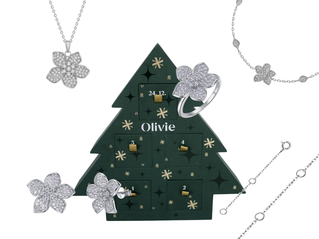 Olivie Adventní kalendář BARBORKY 9874 Ag 925