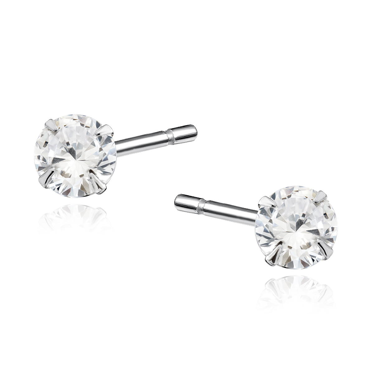 Olivie Stříbrné náušnice DORA 9902 Průměr: 5mm Ag 925; ≤0,3 g.
