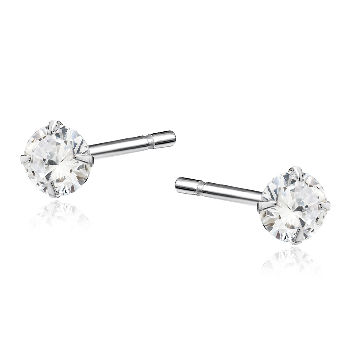 Olivie Stříbrné náušnice DORA 9902 Průměr: 4mm Ag 925; ≤0,3 g.