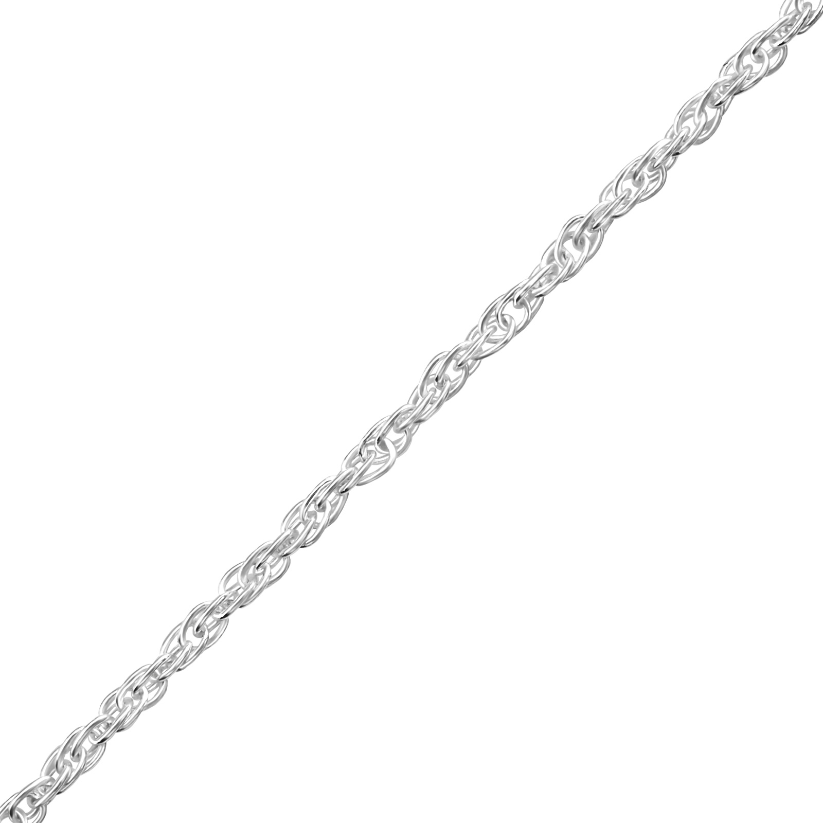 OLIVIE Stříbrný choker řetízek 2254