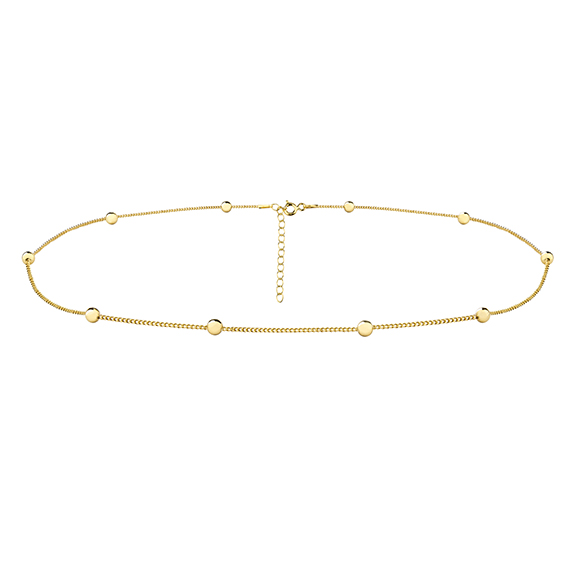OLIVIE CHOKER kuličkový řetízek MARRY 2281