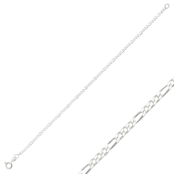 Olivie Stříbrný náramek 19 cm 2374