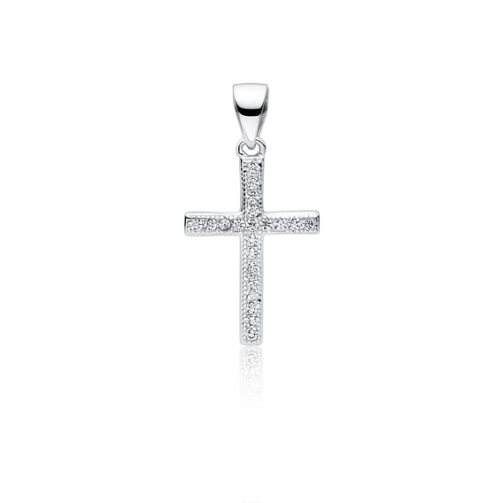 Olivie Stříbrný přívěsek KŘÍŽEK 2589