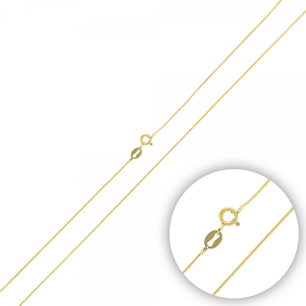 Olivie Stříbrný řetízek HAD 45 cm GOLD 2814 Ag 925; ≤2 g.