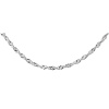 Stříbrný kroucený 42cm řetízek