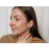 Dlouhé visací stříbrné náušnice BOHO od OLIVIE