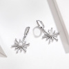 Stříbrné náušnice OHŇOSTROJ
