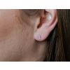Minimalistické stříbrné náušnice ČÁRKY od OLIVIE
