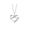 Stříbrný náhrdelník SRDCE & NEKONEČNO od OLIVIE.cz