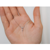 Stříbrný minimalistický náhrdelník.