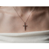 Stříbrný náhrdelník KŘÍŽ S JEŽÍŠEM od OLIVIE.
