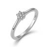 9243 Zásnubní prsten PŘÍRODNÍ DIAMANT 0,06ct