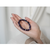 Korálkový náramek 8mm CHEVRON AMETYST