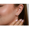 Stříbrné náušnice 5 mm SRDCE od Olivie.