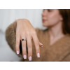 Stříbrný prsten BLACK ONYX od Olivie.
