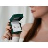 Stříbrné náušnice 5mm MOISSANITE od Olivie.