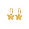 10248 Náušnice MOTÝL GOLD
