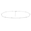 CHOKER kuličkový stříbrný řetízek