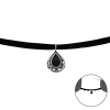 CHOKER náhrdelník ČERNÁ KAPKA