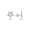Stříbrné náušnice HVĚZDA