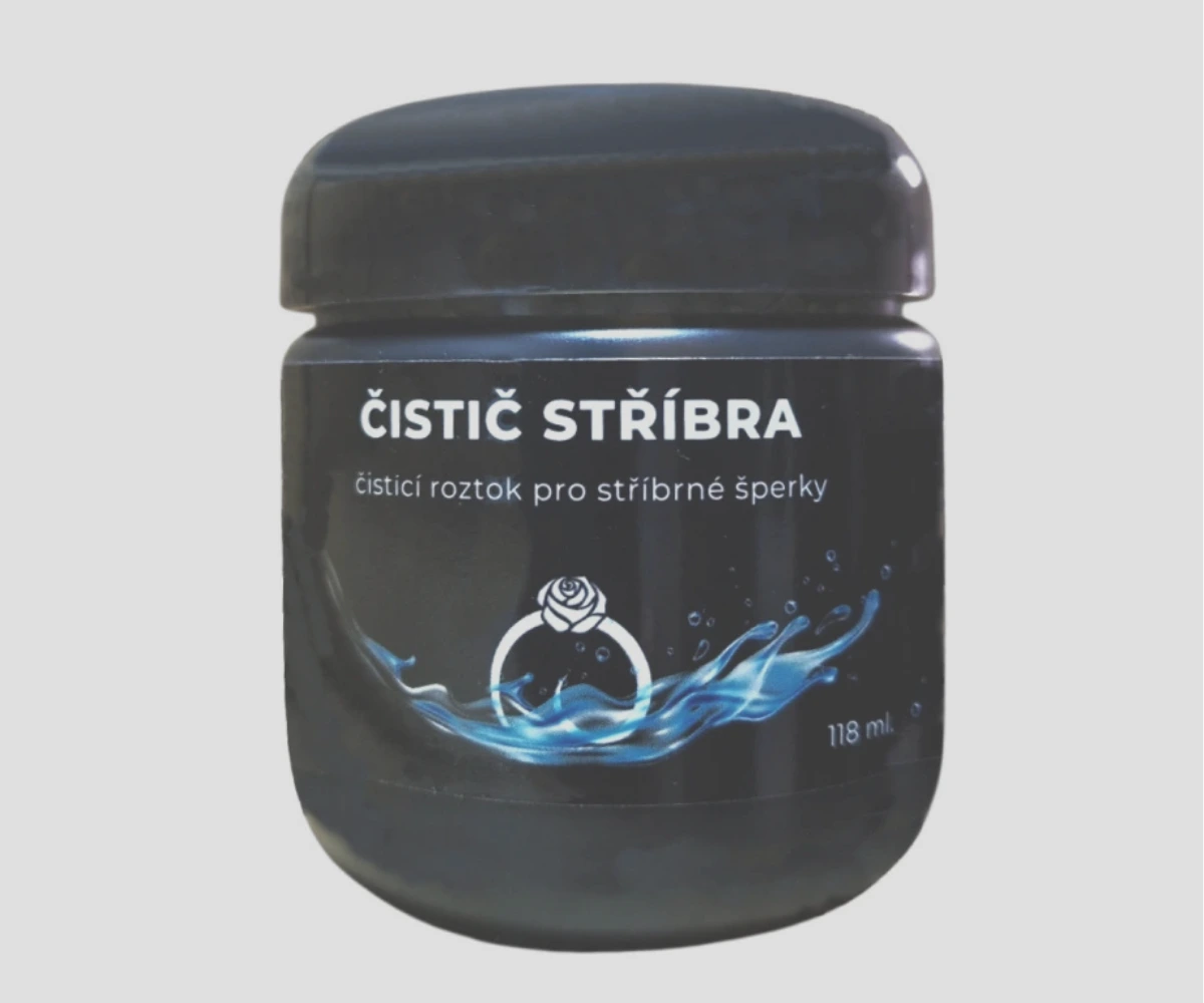 Použití čističe na stříbro